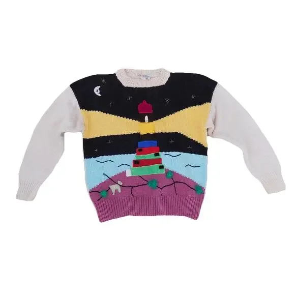 Gypsy The Clothing Collection of Pier 1 vintage sweater womens size Medium - Picture 1 of 11